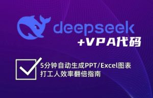 DeepSeek从入门到精通：解锁Excel和VBA高效办公新技能-数屿科技资源网