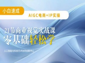 AIGC电商必备实操：21节平面设计实战课，教你玩转AI-数屿科技资源网