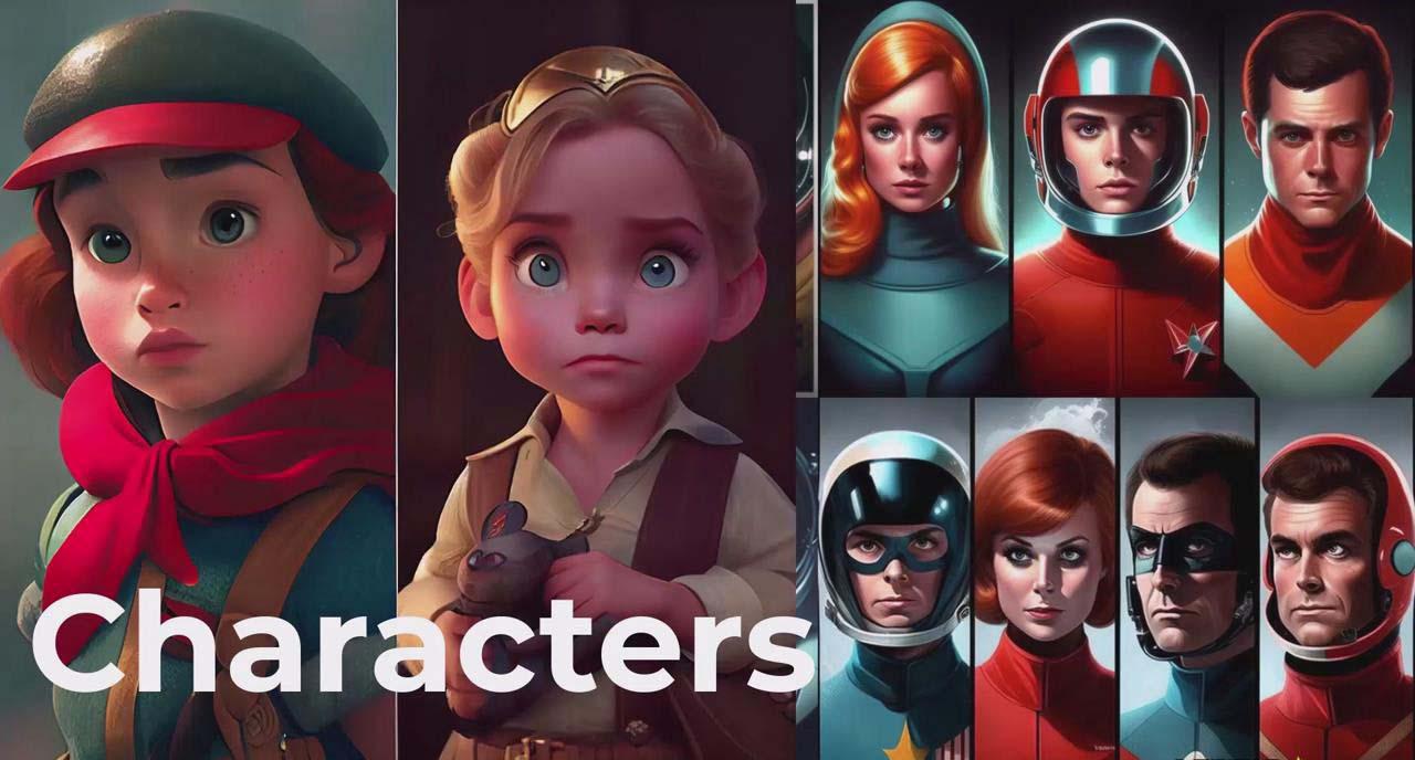 掌握 MidJourney V5 AI + ChatGPT创建一致的角色设计图像-22节课-中英字幕-数屿科技资源网