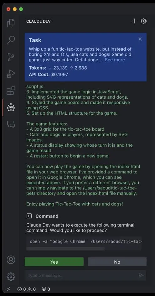 Claude Dev｜AI编程-数屿科技资源网