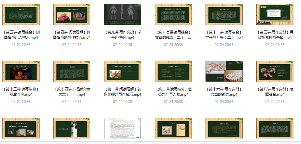 阅读理解及写作技法-数屿科技资源网