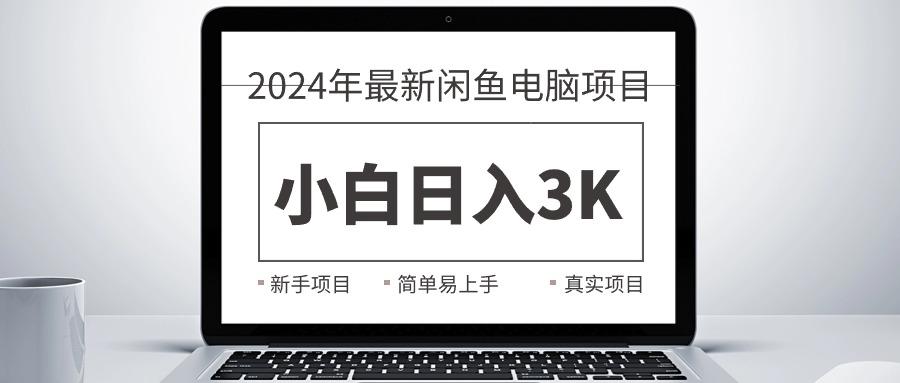 2024最新闲鱼卖电脑项目，新手小白日入3K+，最真实的项目教学-数屿科技资源网