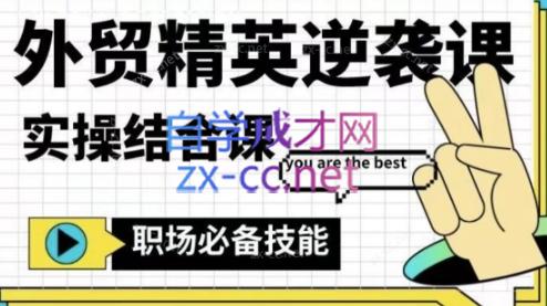 大表姐·外贸精英逆袭-实操综合课-数屿科技资源网