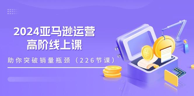 2024亚马逊运营-高阶线上课，助你突破销量瓶颈(228节课-数屿科技资源网