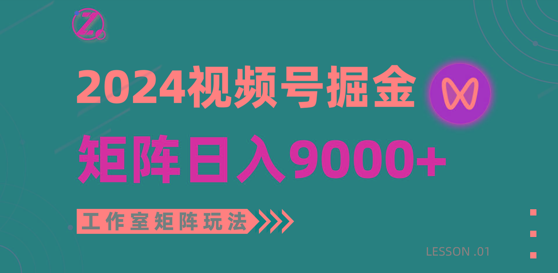 (9709期)【蓝海项目】2024视频号自然流带货，工作室落地玩法，单个直播间日入9000+-数屿科技资源网